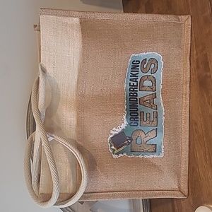 Book tote bag